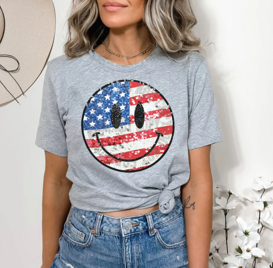 Patriotic Smile T-Shirt