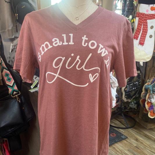 Small Town Girl T-Shirt (Pink)
