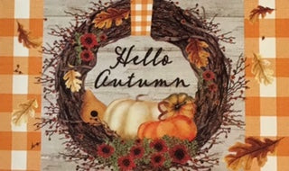 Autumn Wreath Floormat