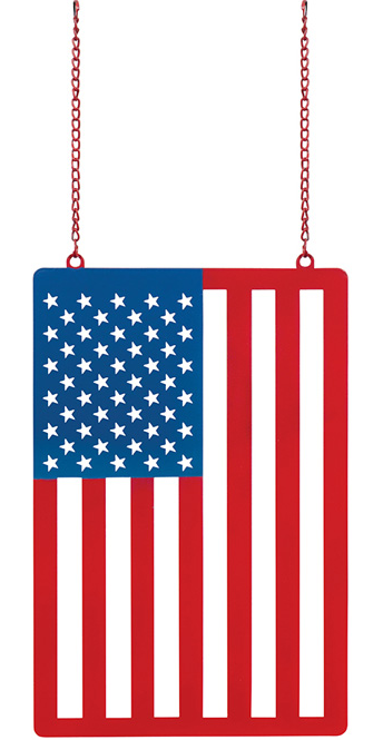 "American Flag" Metal Garden Flag