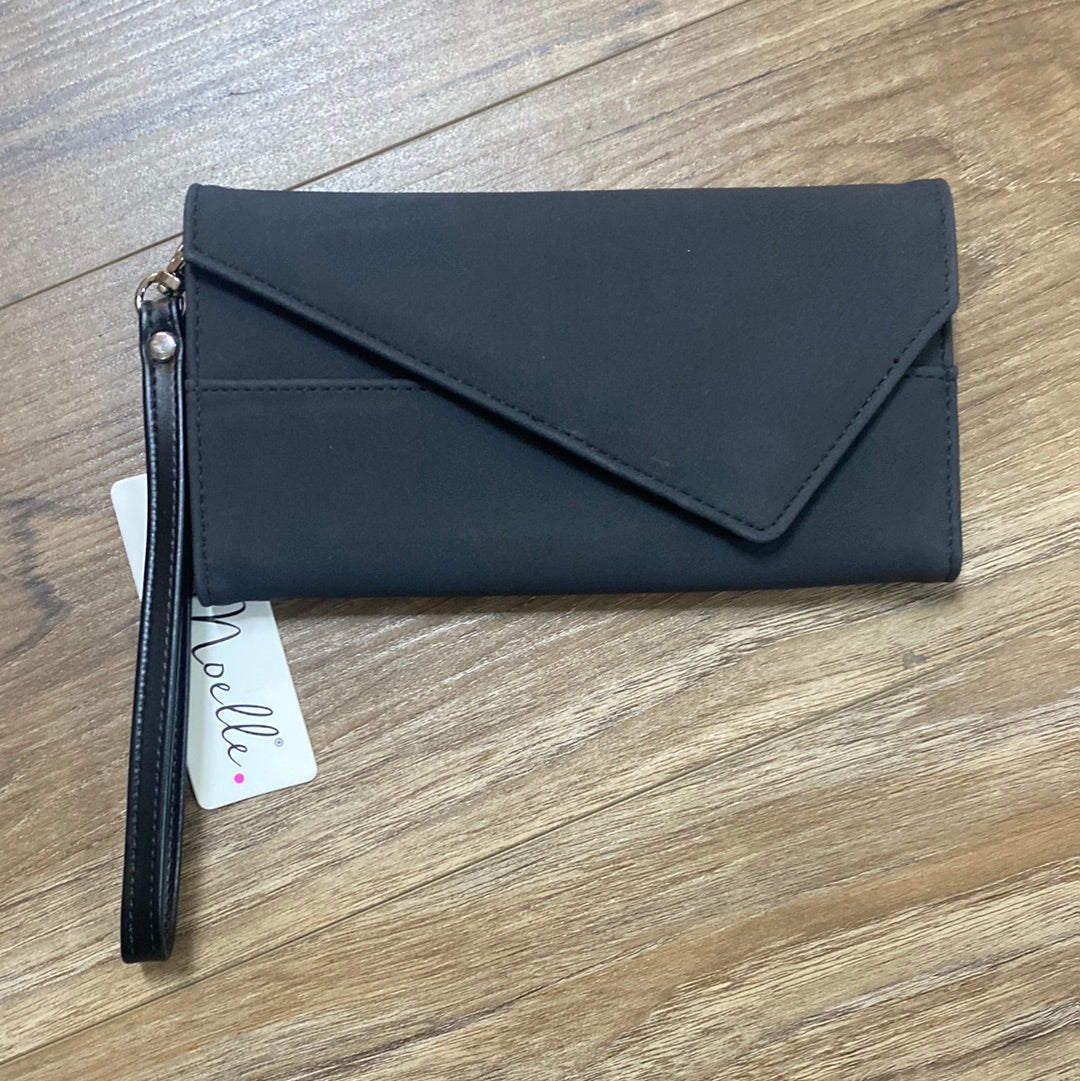 Faux Suede Wallet