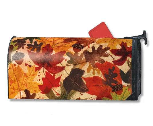 Fallen Leaves Mailbox Cover