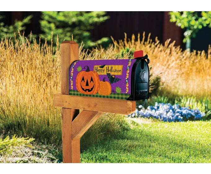 Jack and Bats Mailbox Cover