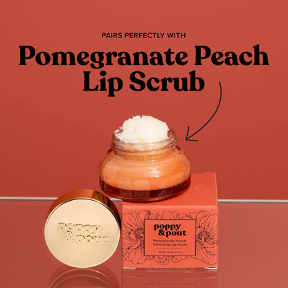 Poppy & Pout - Lip Balm, Pomegranate Peach