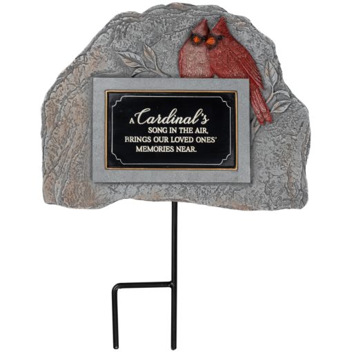 "Cardinal’s Song" Memorial Stone
