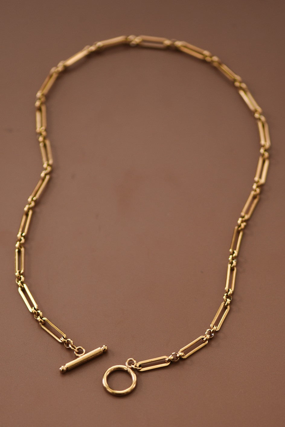 18K Non-Tarnish Stainless Steel Chain Necklace