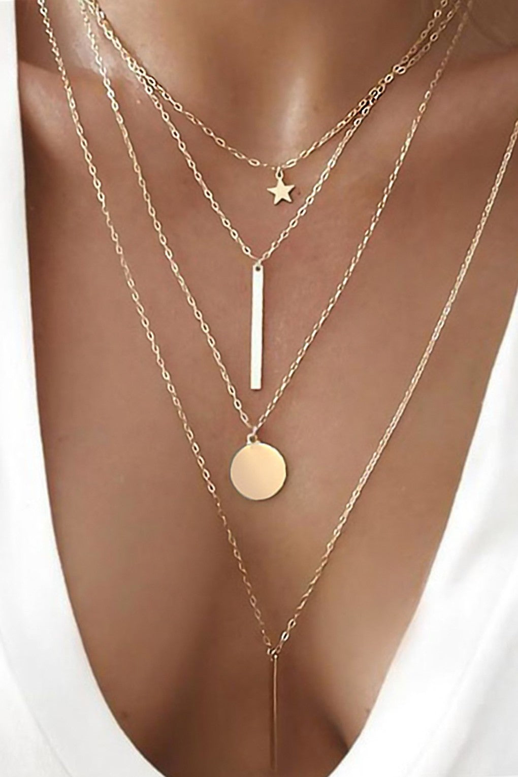 18K Non-Tarnish Stainless Steel Chain Necklace