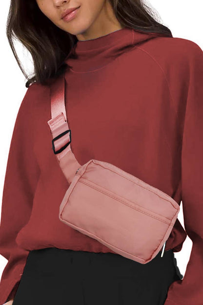 Minimal Matte Pastel Color Belt Bag Fanny Pack