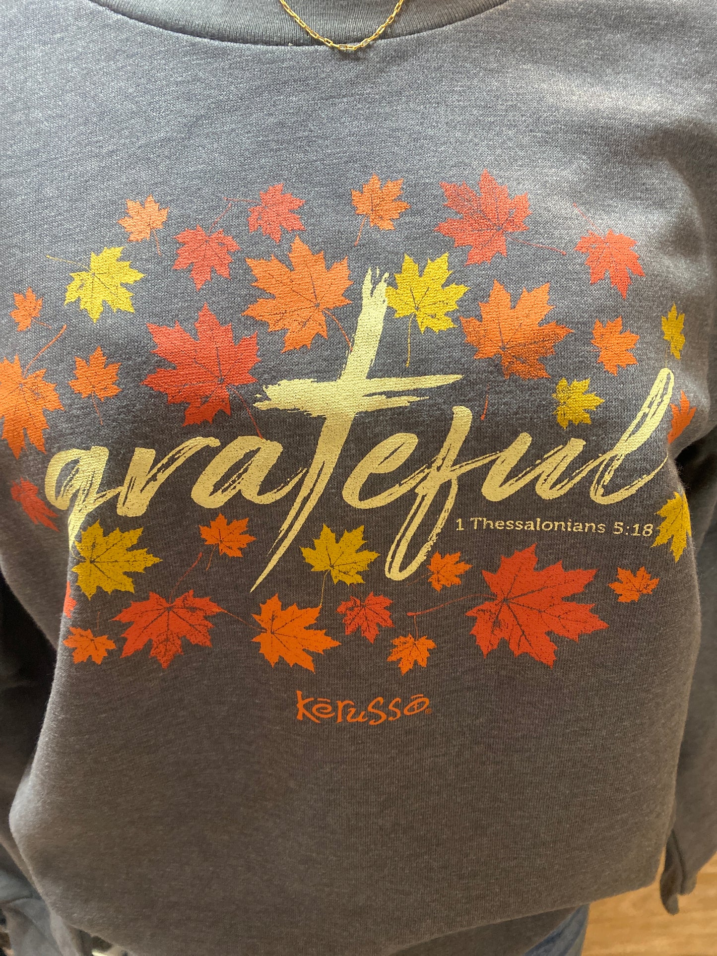 Grateful Crew Neck Sweatshirt