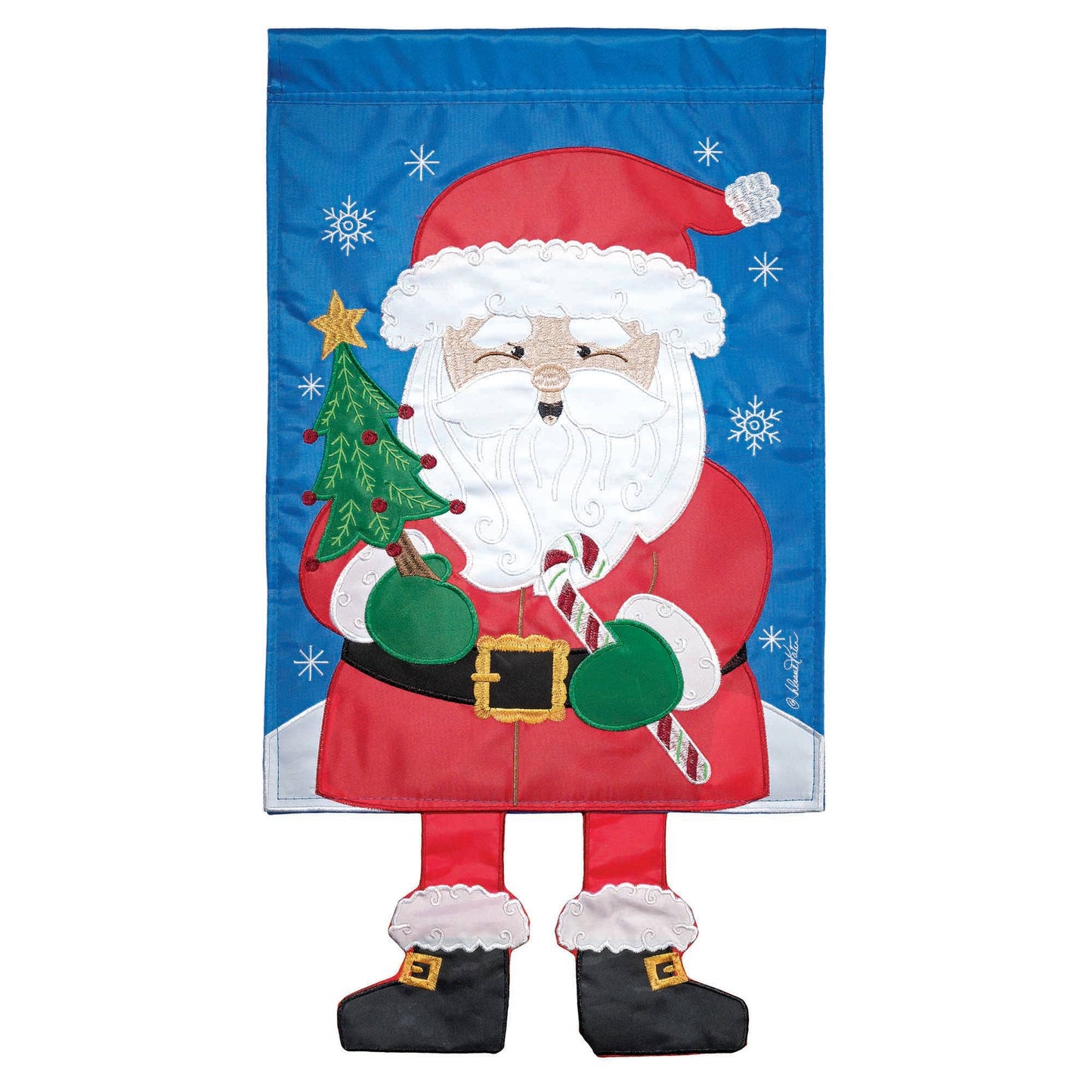 Magnolia - Crazy Leg Santa Polyester