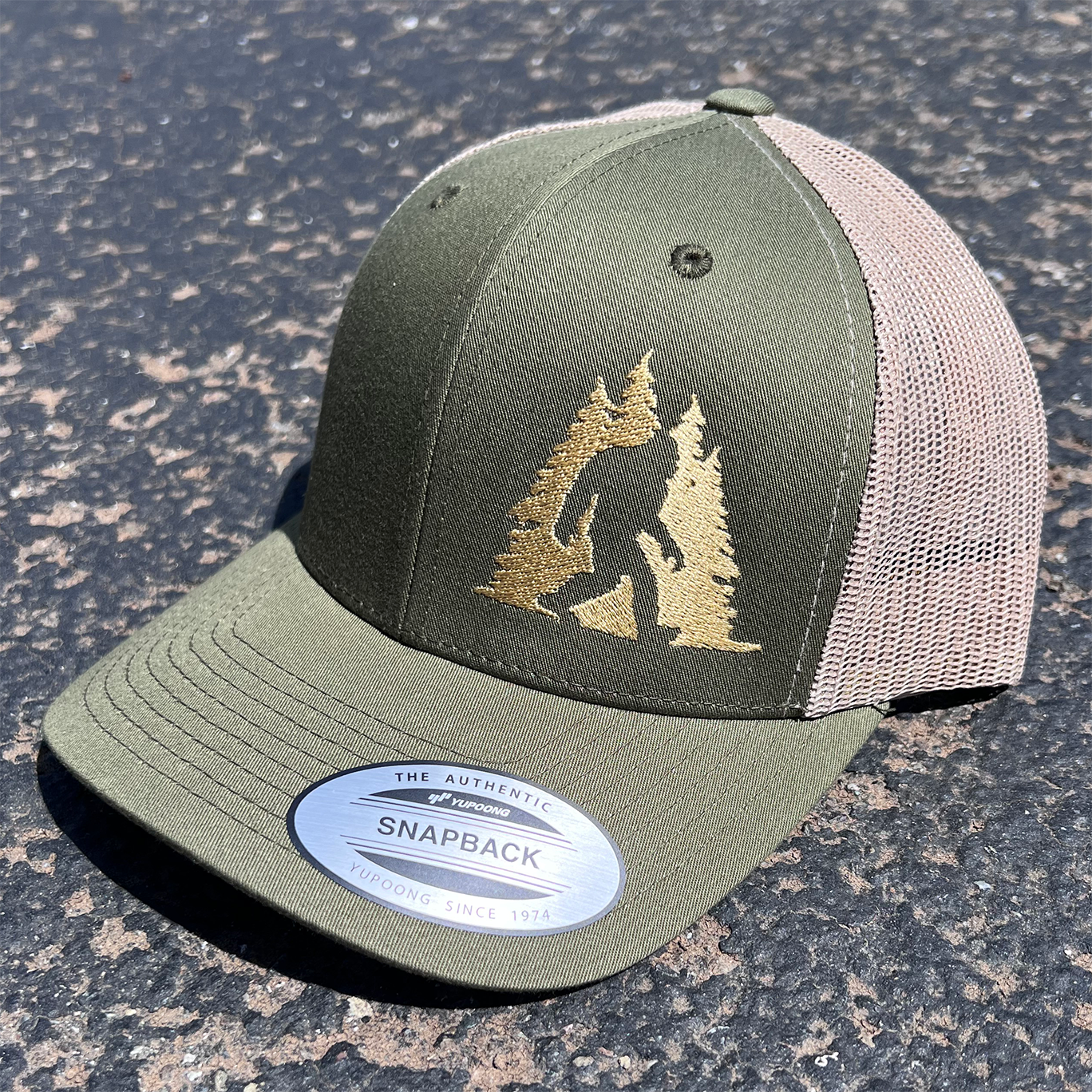 Direction Apparel - Sasquatch in Trees | Curved Bill Trucker