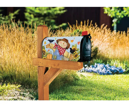 Garden Scarecrow OS Mailbox Cover