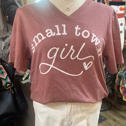 Small Town Girl T-Shirt (Pink)