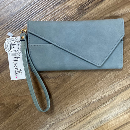 Faux Suede Wallet