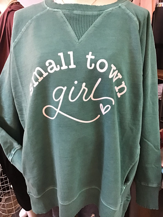 Jade Small Town Girl Sweatshirt