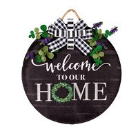 Eucalyptus Welcome Door Decor