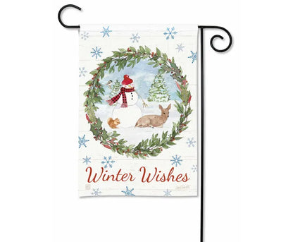 Holiday Vignette Garden Flag