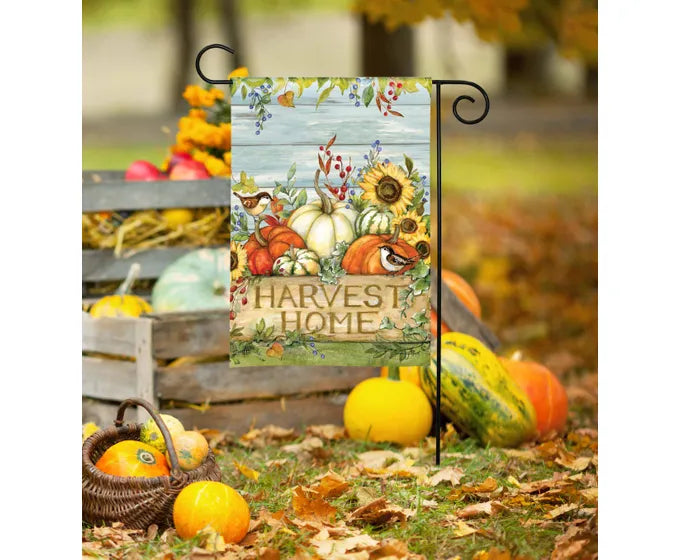 Harvest Home Garden Flag