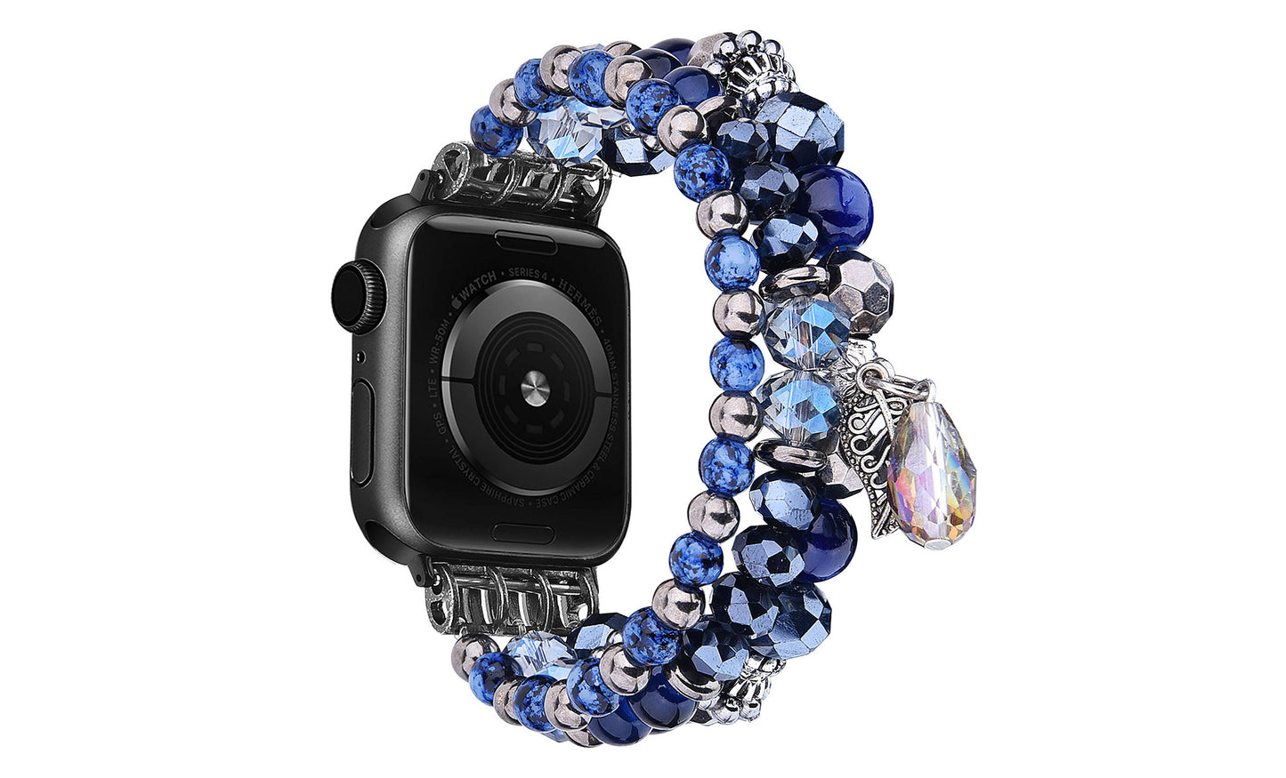 Beaded Apple Watch Elastic Bracelet Band