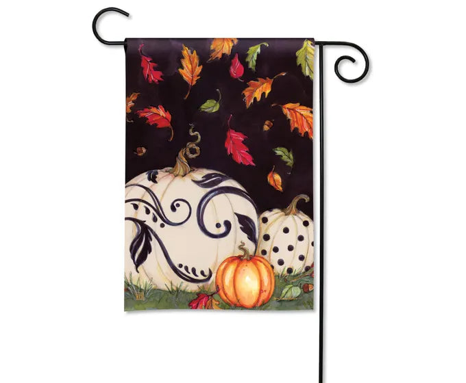 Painted Pumpkins Garden Flag