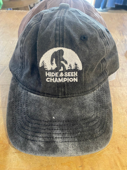 Hide and Seek Champion Embroidered Bigfoot Hat