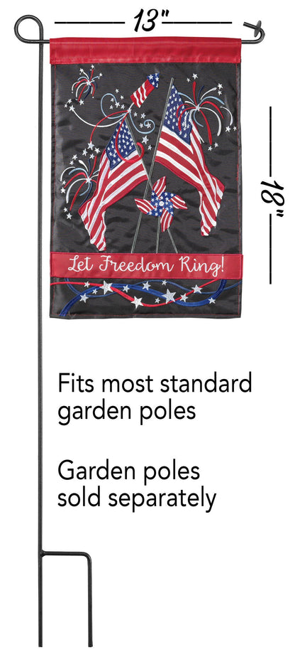 Magnolia - Garden Patriotic-Let Freedom Flag