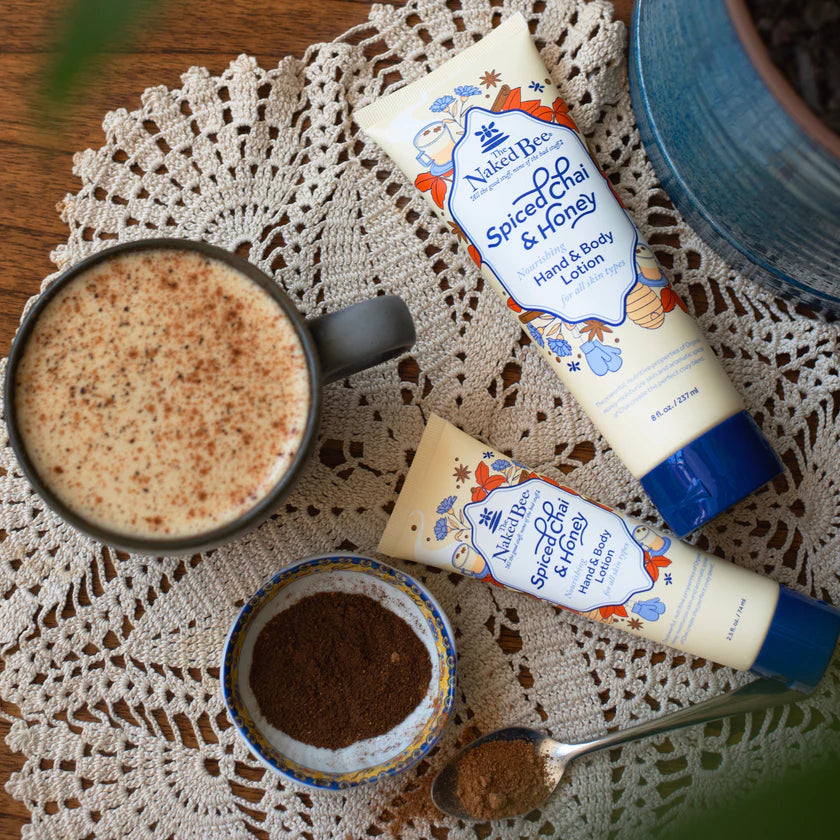 Spiced Chai & Honey Hand & Body Lotion by The Naked Bee