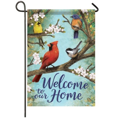 Songbird Haven Garden Flag