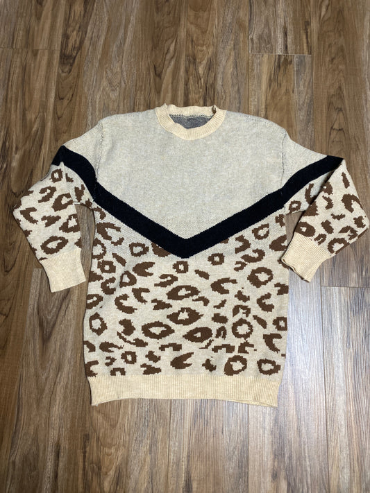 Leopard Bottom Sweater