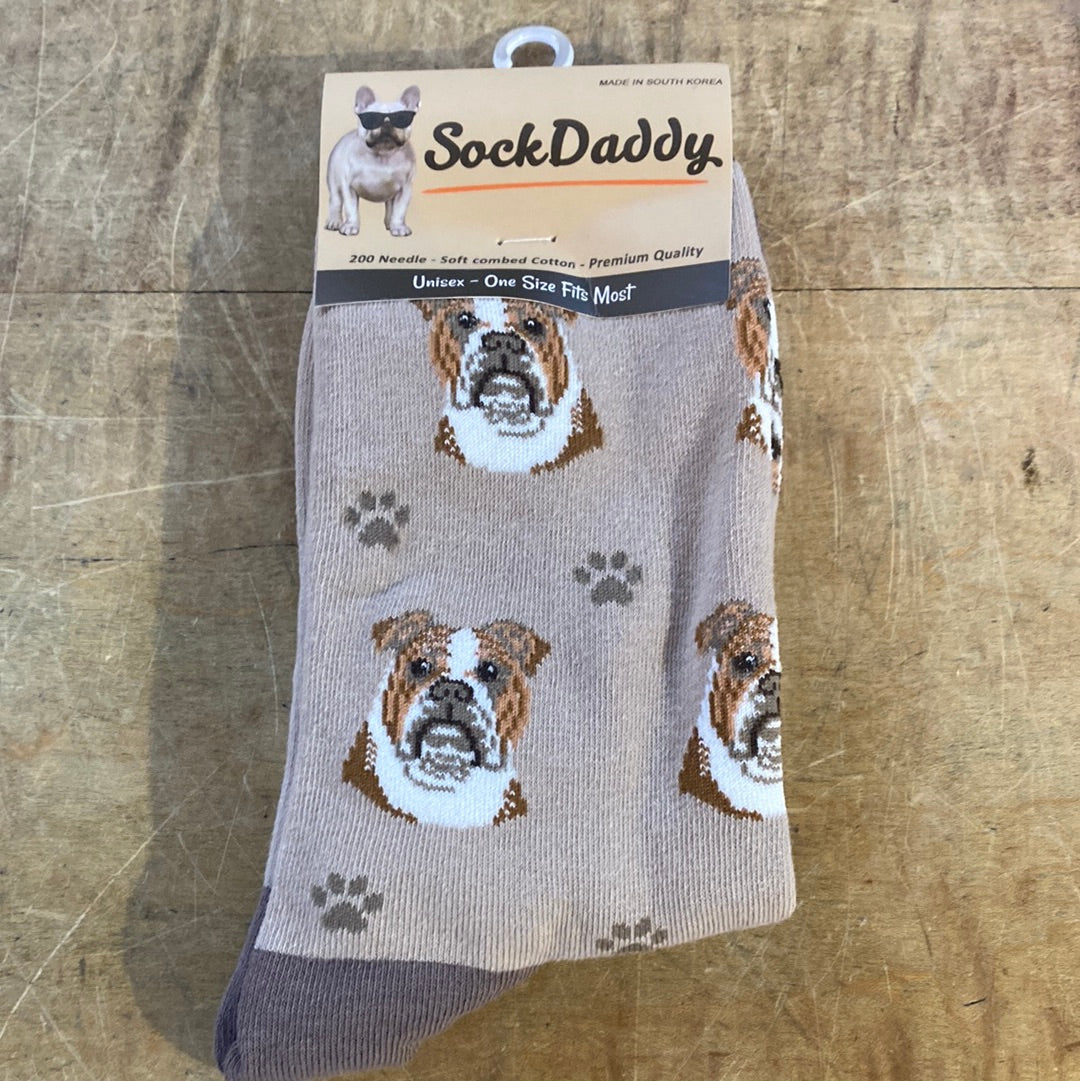 bulldog socks