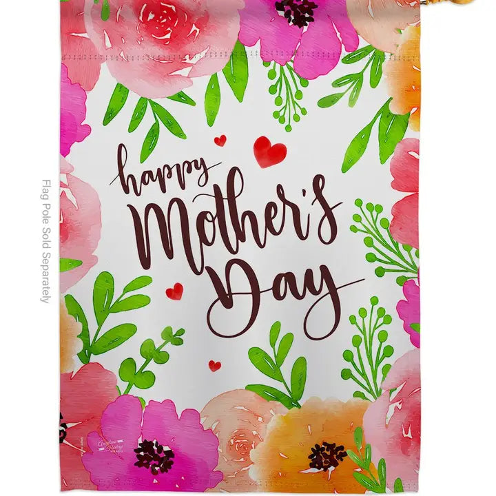 Colorful Mother's Day Flag