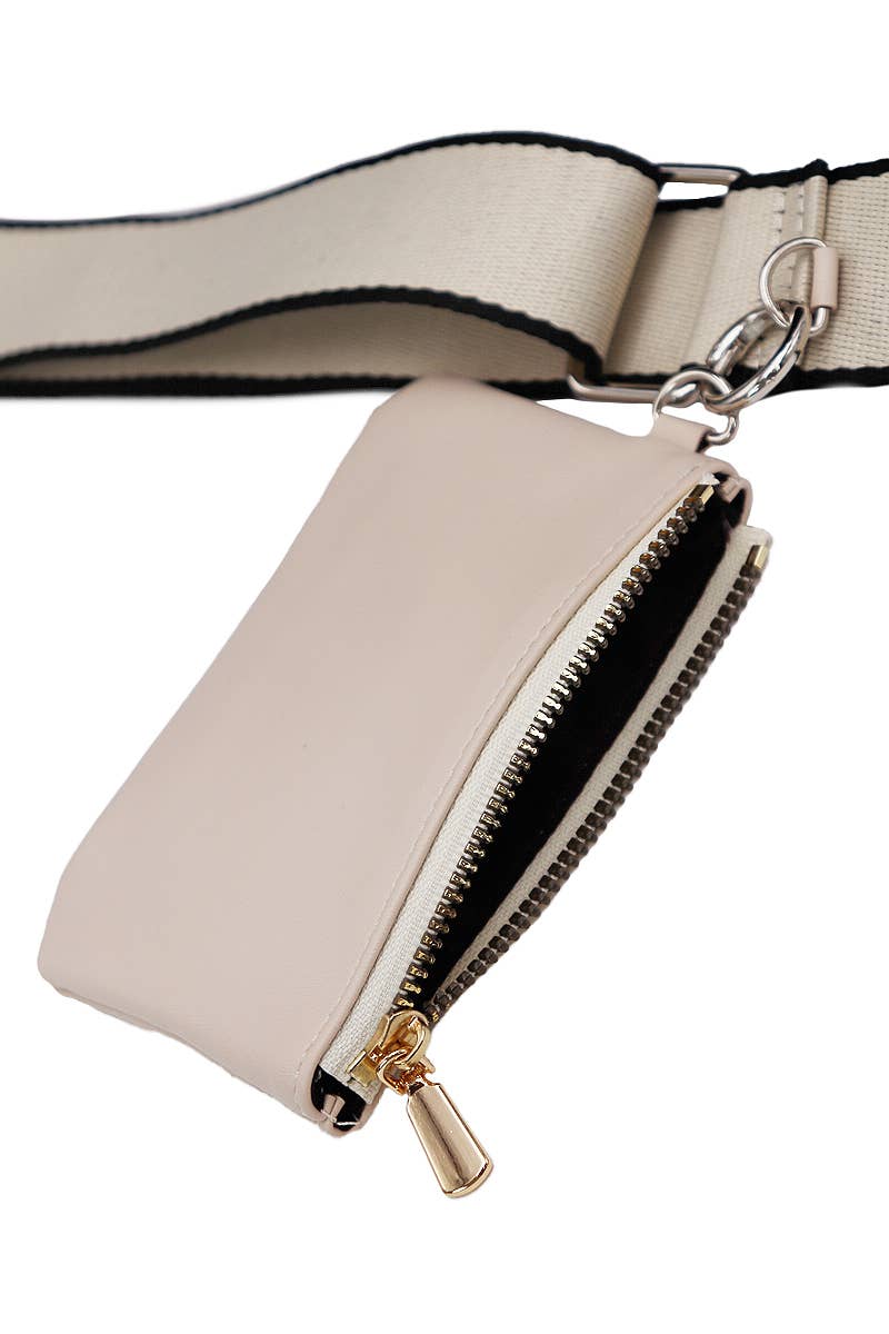 Petite Finewoven Pochette Crossbody Pouch Belt Bag