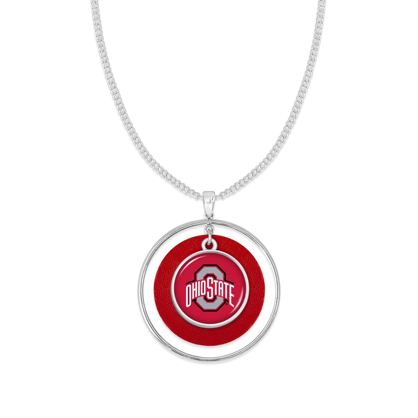 From The Heart - Ohio State Buckeyes Lindy Necklace