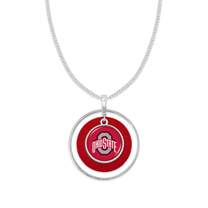 From The Heart - Ohio State Buckeyes Lindy Necklace