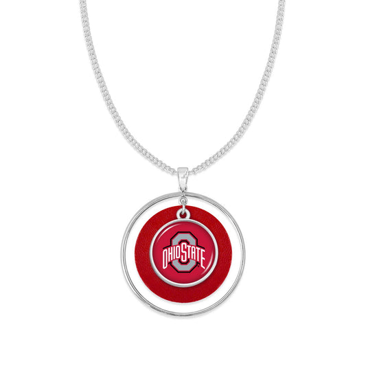 From The Heart - Ohio State Buckeyes Lindy Necklace