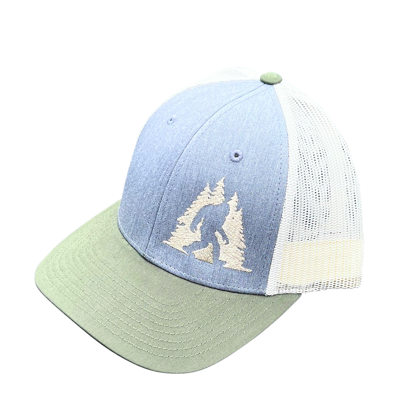 Direction Apparel - Sasquatch in Trees | Curved Bill Trucker