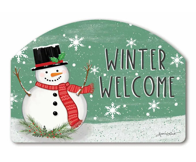 Winter Welcome Yard Design