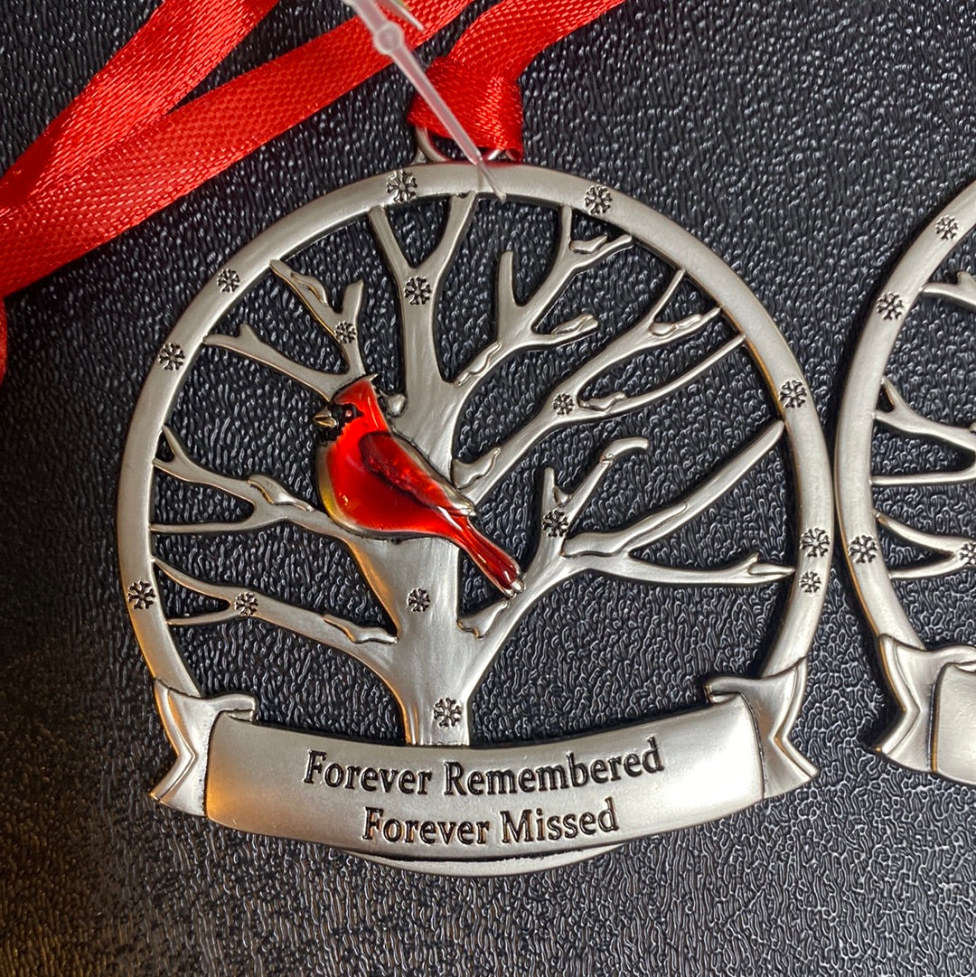 Forever Remembered Forever Missed Hanging Ornament