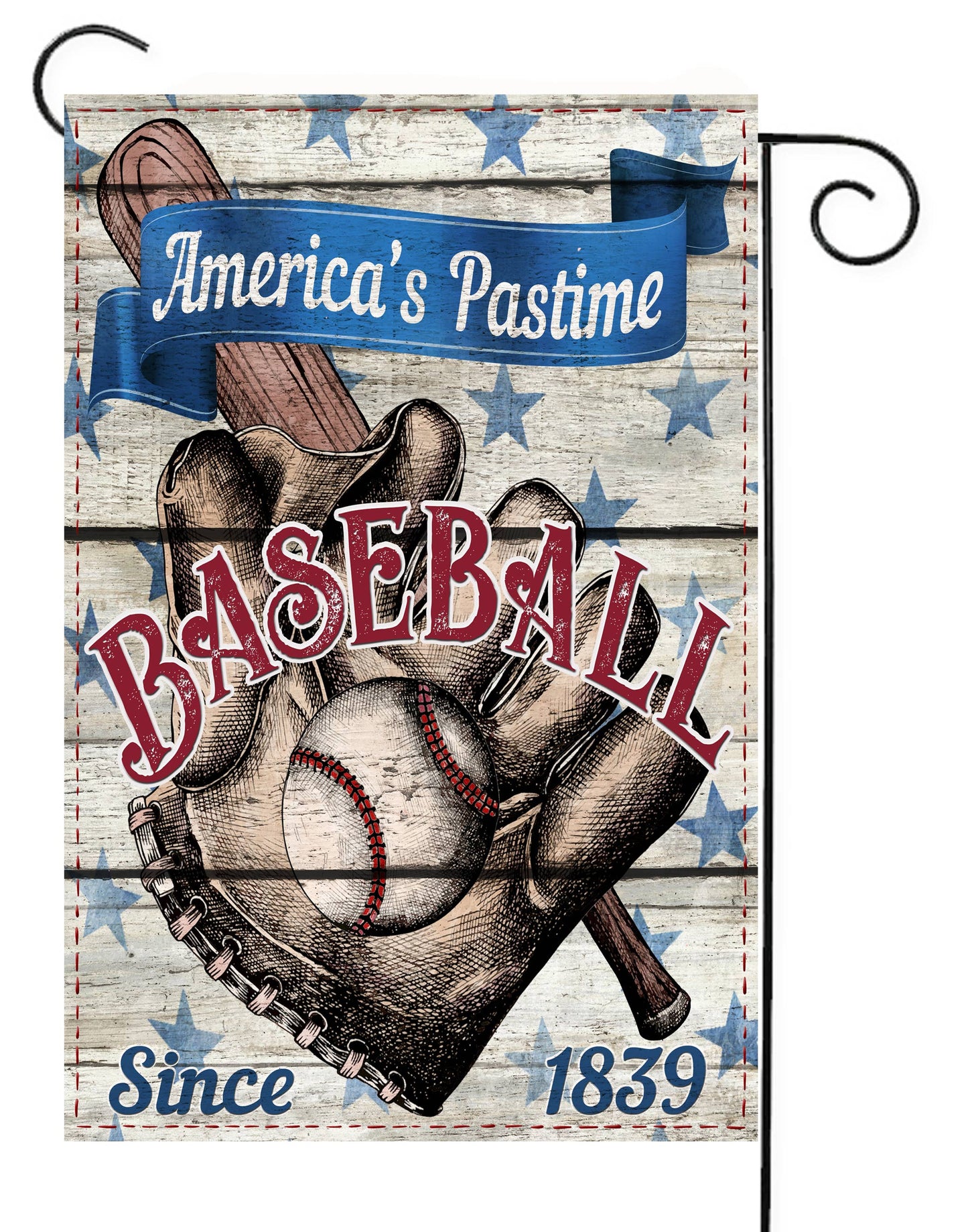 Baseball American Pastime Garden Flag G2647