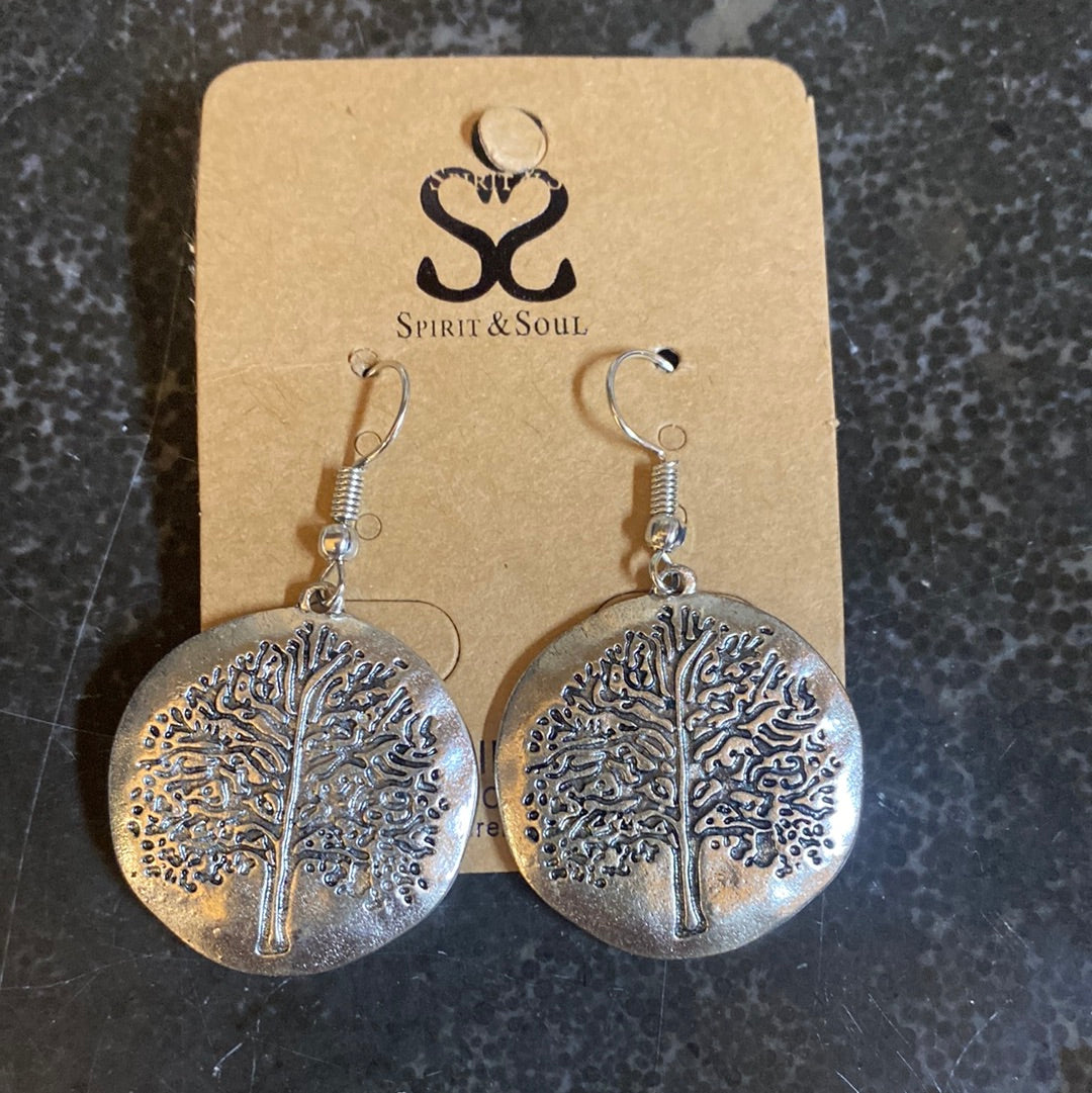 Large Tree of Life Earrings