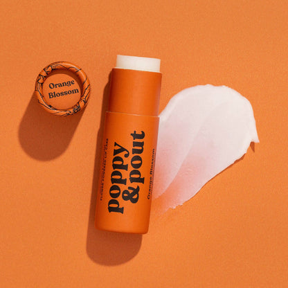 Poppy & Pout - Lip Balm, Orange Blossom