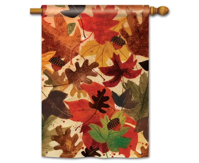 Fallen Leaves Flag