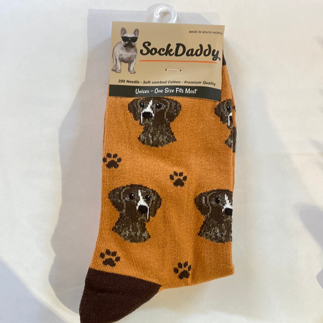 German shorthaired pointer socks