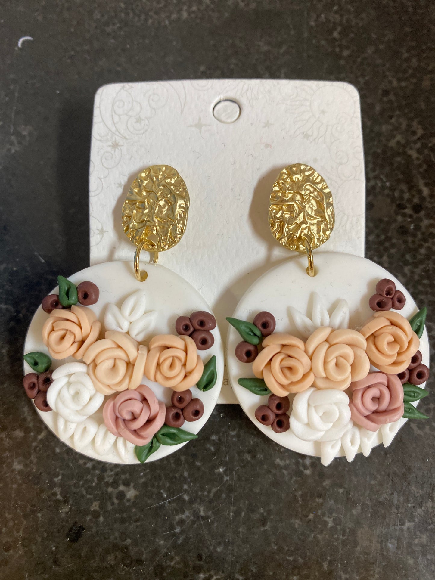 Beautiful Floral Polymer Clay