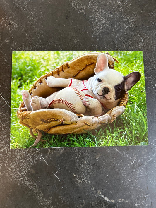 Little Slugger Greeting Card