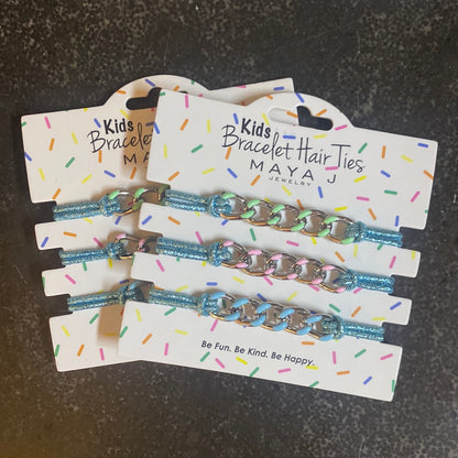 Bracelet Hair Ties for Girls by Maya J