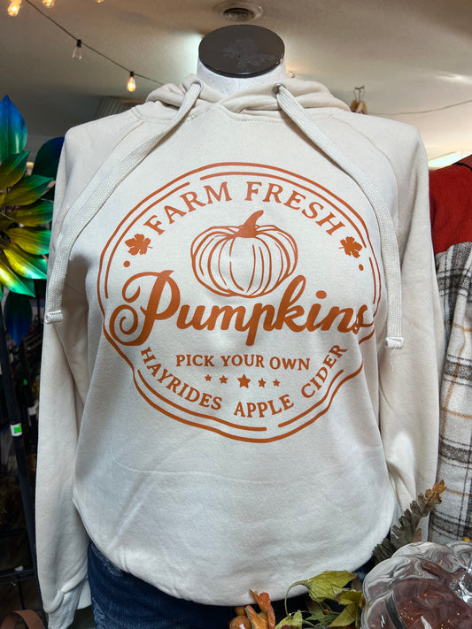 Farm Fresh Pumpkins Hoodie