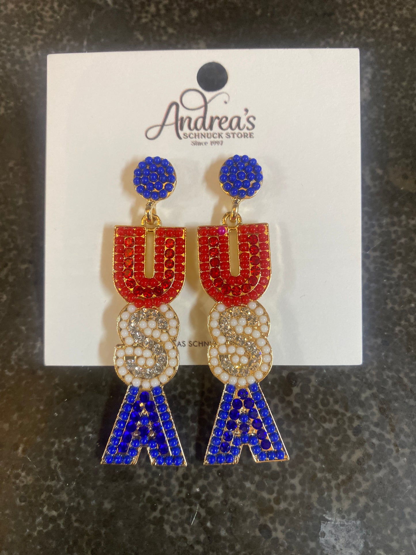 Patriotic Earrings