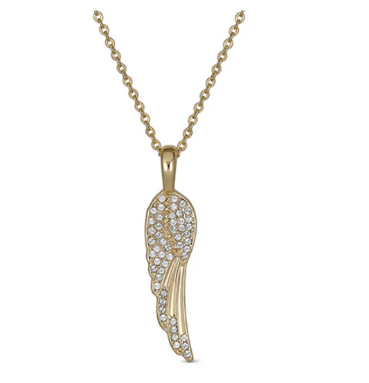 Birthstone Angel Wings Necklace