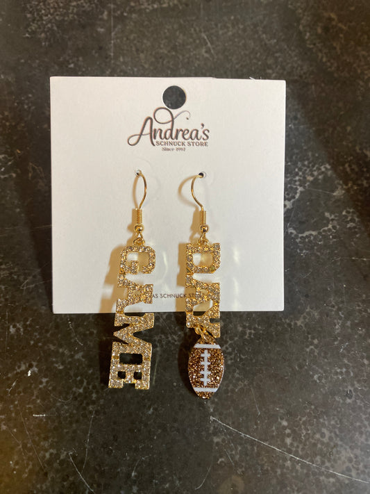 Game Day Earrings Sparkle